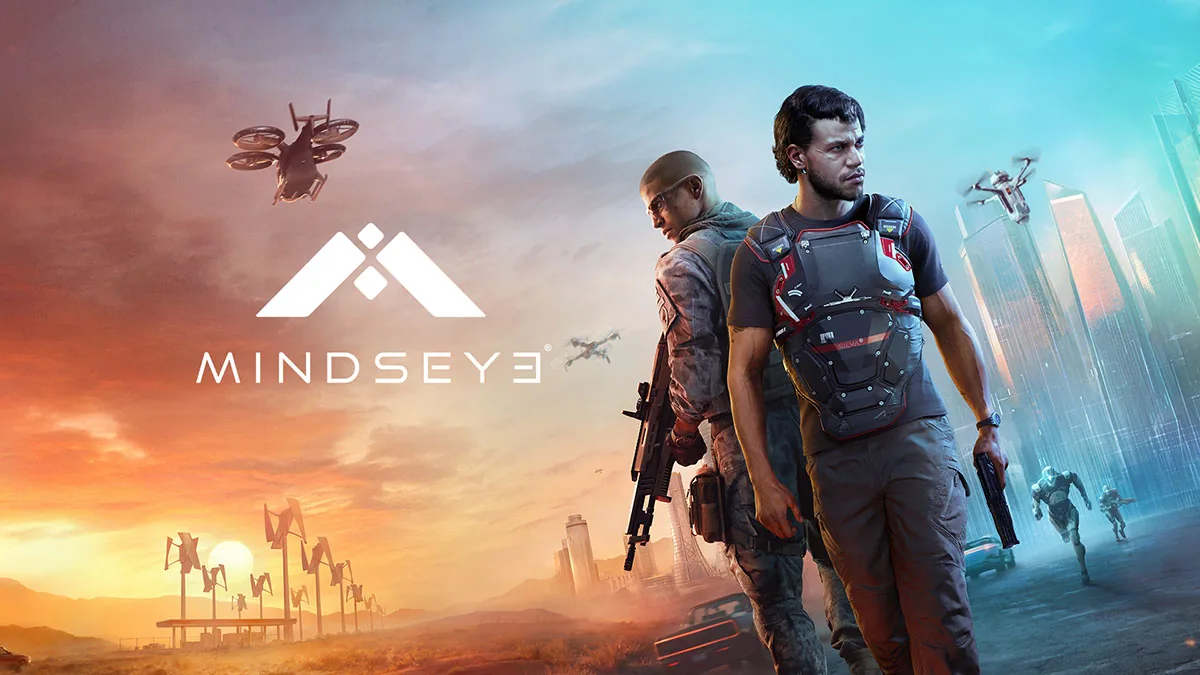 MindsEye key art for Ben Landor's Unreal Engine 5 engineering work